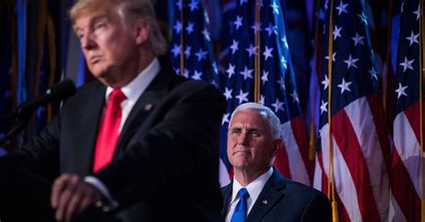 opinion mike pence pulls president trump s strings the new york times