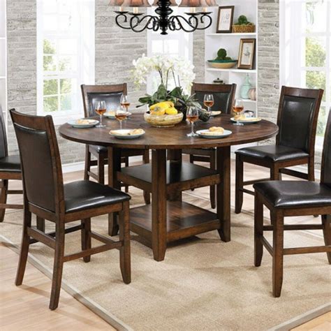 Awesome Round Dining Table For 6 With Super Stylish Designs For Your Home