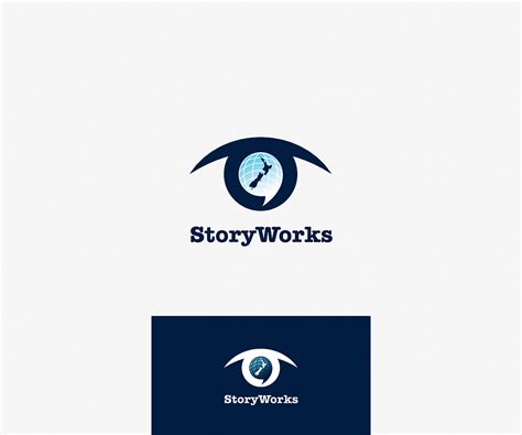 Bold Modern Film Production Logo Design For Storyworks Or Storyworks