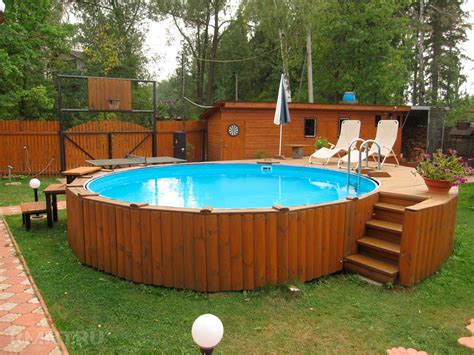 Untuk memulakan, berikan bentuk bulat ke adunan yang telah anda tambah. Kolam bingkai untuk kotej musim panas (58 gambar): kolam ...