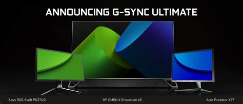 G Sync Compatible 显示器与超大规格游戏显示器 Bfgd 预订公告 Geforce 新闻 Nvidia