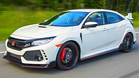The civic uses a new power steering rack that changes ratio for better response in corners or calmer behavior at highway speeds. 2018 Honda Civic Type R - (interior, exterior, and drive ...