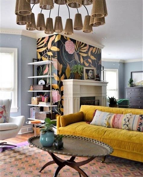 59 Beautiful Rustic Bohemian Living Room Design Ideas In 2020 Trendy