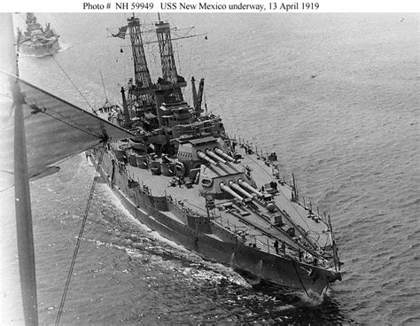 The Pacific War Online Encyclopedia New Mexico Class Us Battleships