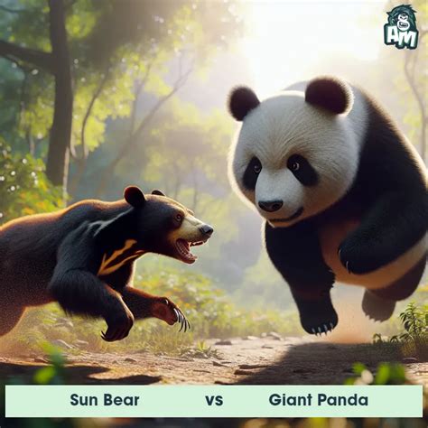 Sun Bear Vs Giant Panda See Who Wins Animal Matchup