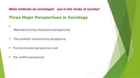 What Methods Do Sociologists Use To Study The Society Teaching Resources