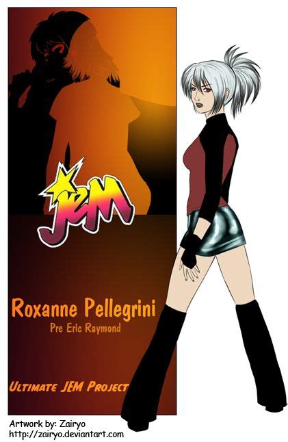 Roxy Roxanne Pellegrini By Zairyo ©2008 Jem And The Holograms