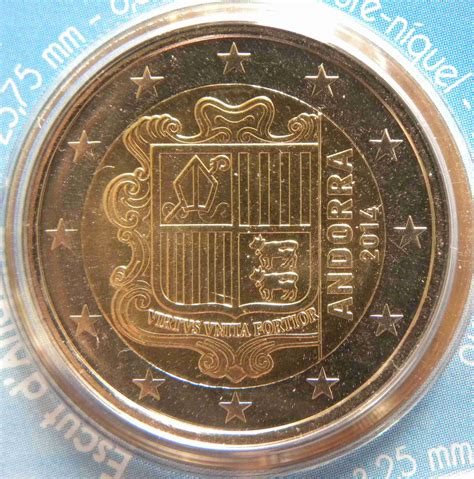 Andorra 2 Euro Coin 2014 Euro Coinstv The Online Eurocoins Catalogue