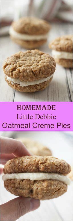 From the moment her granddad, put her face on the package, little debbie's been the sweetheart of american snackage. Homemade Oatmeal Creme Pies | Wishes and Dishes