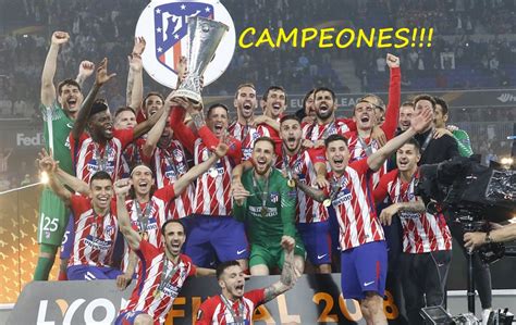 Compra tus entradas para el wanda metropolitano. Atlético de Madrid Campeón de la Europa League 2018