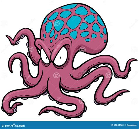 Octopus Stock Vector Illustration Of Animal Marine 50844381