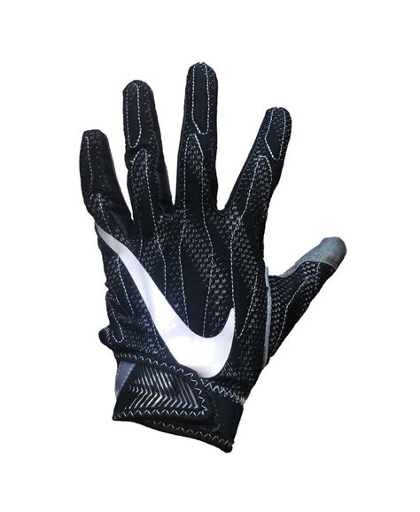 Nike Superbad 4 Mens American Football Gloves Blackwhite