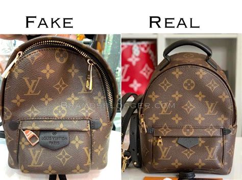 A lot of bad websites (like aliexpress.) are selling them for 10 bucks, these are obviously fake but, how to tell? How To Spot Fake Louis Vuitton Palm Springs Mini Backpack ...