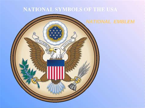 There are 50 white stars which the song of this name is the national anthem of the united states. Welcome to the country USA - презентація з англійської мови