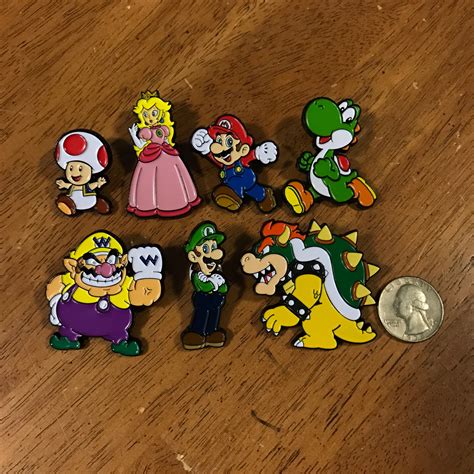 Super Mario Collector Pins Nintendo Conspire Prints Online Store