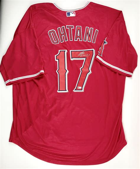 Lot Detail Shohei Ohtani Signed Los Angeles Angels Majestic Coolbase