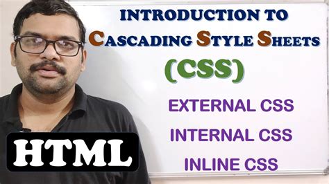 Introduction To Css Cascading Style Sheets External Internal