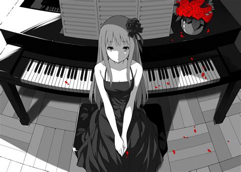 Gambar Anime Boy Play Piano  Anime77