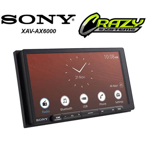 Sony Xav Ax6000 7 Wireless Apple Carplay And Android Auto Digital
