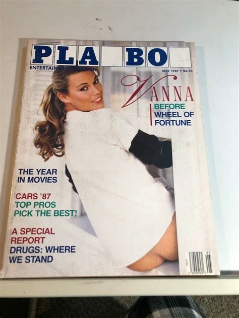 Mavin Playboy Magazine May Vanna White Before Wheel Of Fortune Has Centerfold