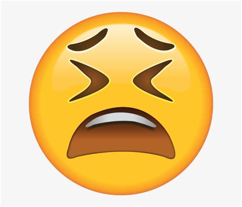 Download Tired Face Emoji Exasperated Emoji Free Transparent Png