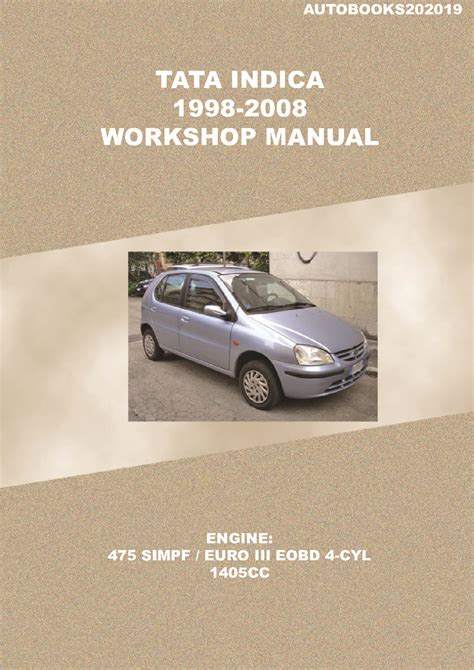 Tata Indica 1998 2008 Workshop Manual Autobooks202019 Autobooks