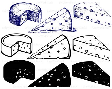 Cheese svg/cheese clipart/cheese svg/cheese silhouette/cheese | Etsy