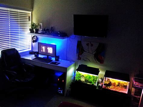 Gaming Setup Wallpaper - WallpaperSafari Video game wallpapers 4k hd for desktop, iphone, pc, laptop, computer, android phone, smartphone, imac, macbook, tablet, mobile device.