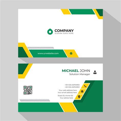 Maybe you would like to learn more about one of these? Green Business Card Template 1100363 - Download Free Vectors, Clipart Graphics & Vector Art