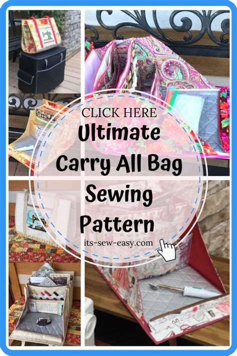 Ultimate Carry All Bag Sewing Pattern