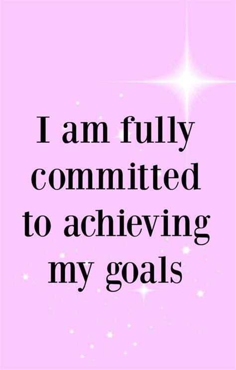 Affirmations To Achieve Your Goals Success Mindset Positive