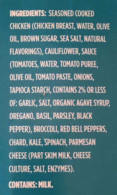 Healthy Choice Chicken Marinara Power Bowl Review ...