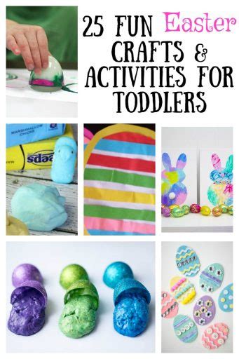25 Fun Easter Crafts And Activities For Toddlers The Unprepared Mommy