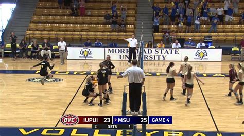Volleyball Highlights Vs Iupui Youtube