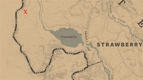 Rdr2 Online Bluewater Marsh Treasure Map Location