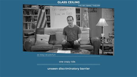 In recent years, the term. GLASS CEILING - Learn English with phrases from TV series ...