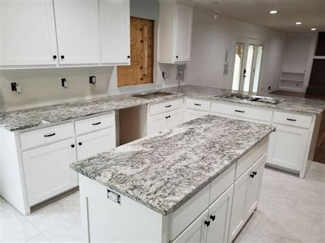 Maybe you would like to learn more about one of these? Taupe Grey Granite Kitchen, White Cabinets in 2020 | Grey ...