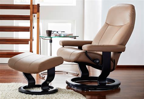 Great savings & free delivery / collection on many items. Stressless Garda Recliner Chair and Ottoman by Ekornes ...