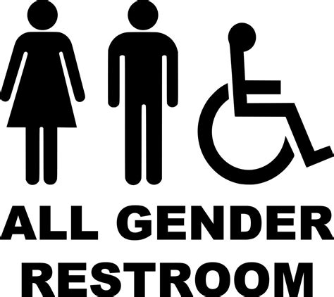 All Gender Restroom Sign All Gender Restroom Sign Rre 25290proj