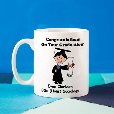 Experience the joy of giving and receiving personalised gifts from myphotobook uk. Personalised Graduation Mug For Him