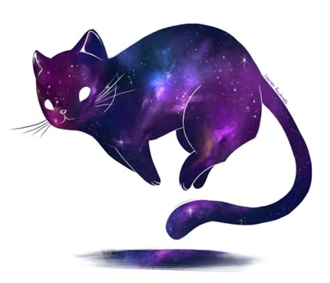 Galaxy Cat Tumblr Cat Art Galaxy Art Cute Drawings