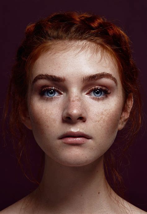 Pin By Dean Stewart On Hair Freckles Girl Simple Beauty Portrait