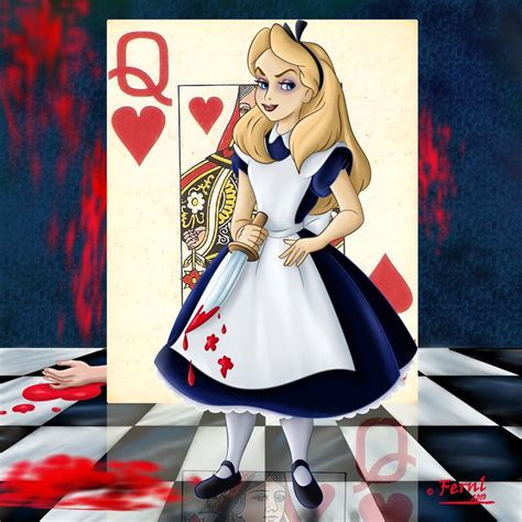 The Dark Side Of Alice Disney Live Disney Magic Disney Art Disney