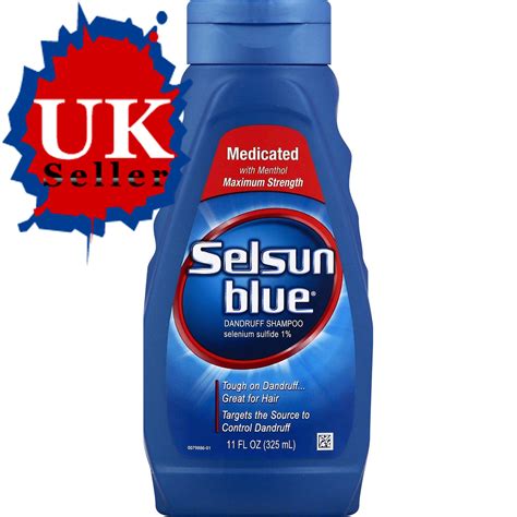 Selsun Blue Medicated Maximum Strength Dandruff Dermatitis Treatment