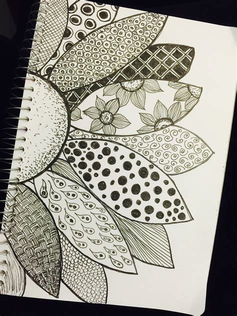 Easy Doodle Zentangle Patterns For Beginners Learn To Draw Zentangle