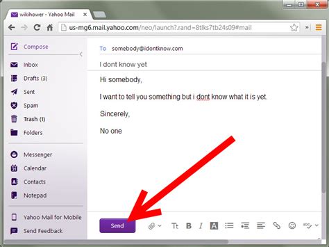 How To Send An Email From Yahoo Emailing Site 6 Steps