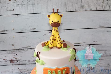 Safari Baby Shower Cake Jungle Cake Giraffe Cake Pastel Giraffe Cakes