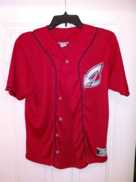 Minor League Baseball Columbus Clippers Fan Jersey Youth Large Red Ebay