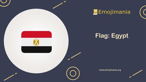 🇪🇬 Meaning Flag Egypt Emoji Copy And Paste
