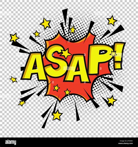 Asap Comic Sound Comic Speech Bubble Halftone Transparent Background